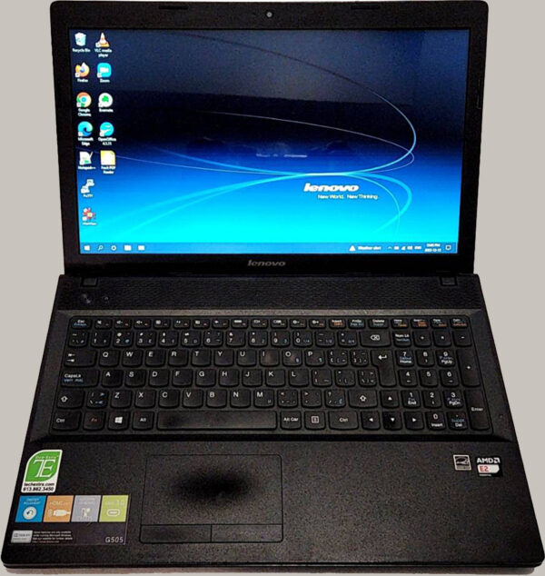 (LT-1036)-Lenovo G505 / 15.6 in. / AMD E2 / 6GB RAM / 500GB HDD - Image 2