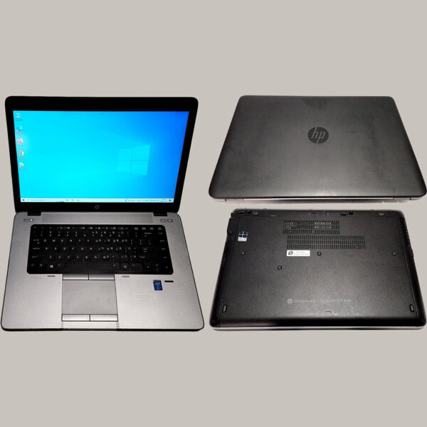 (LT-1221)-HP Elitebook 850 G2 / 15.6 in. / Intel Core i5-5300U / 16GB RAM / 500GB HDD & 256GB NVMe