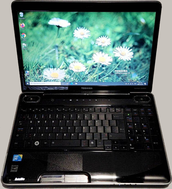 (LT-1262)-Toshiba Satellite A500 / 16.0 in. / Intel Core 2 Duo T6600 / 6GB RAM / 320GB HDD (Imperfect) - Image 2