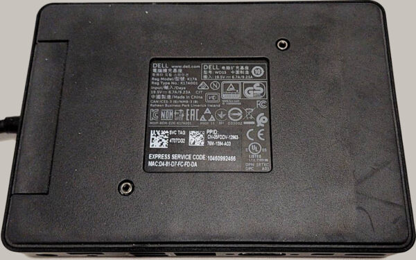(MPRT-01)-Dell SD15 Docking Station - Image 4