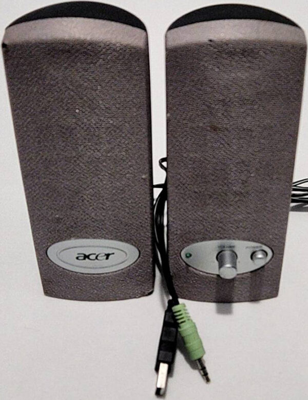 (SPKR-01)-Acer M1118C Speaker Pair (Stereo Jack and USB)